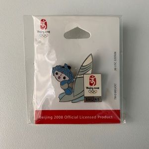 Beijing Olympics Official Pin Sailing 2008